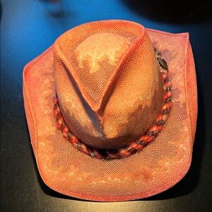 Stylish Charlie Twaddle signed Pink Cowboy Hat